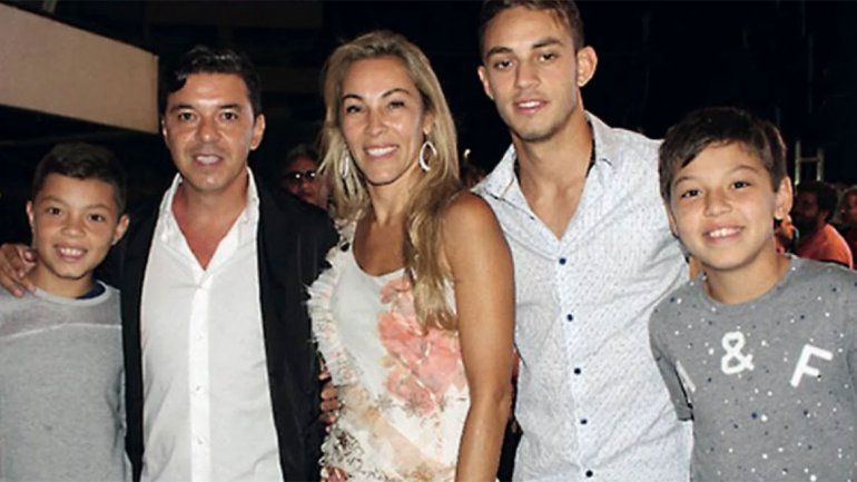 Con un video, Geraldine La Rosa marcó la cancha con Marcelo Gallardo