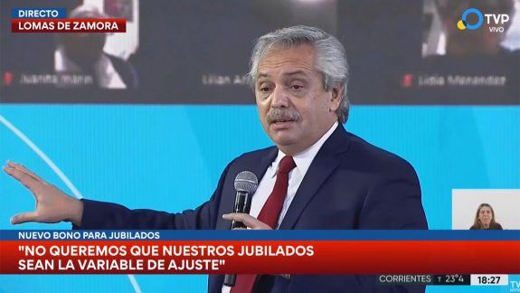 El Gobierno oficializó el pago de un bono de 5 mil pesos para jubilados