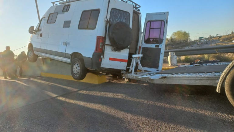 Se confirmó que el único hombre que iba a bordo no sufrió lesiones. Foto: gentileza LU5.