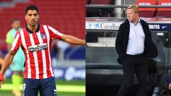 Koeman respondió tras los goles de Suárez. Koeman respondió tras los goles de Suárez.