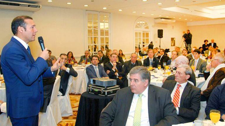 Omar Gutiérrez participó de un encuentro en Buenos Aires.&nbsp;