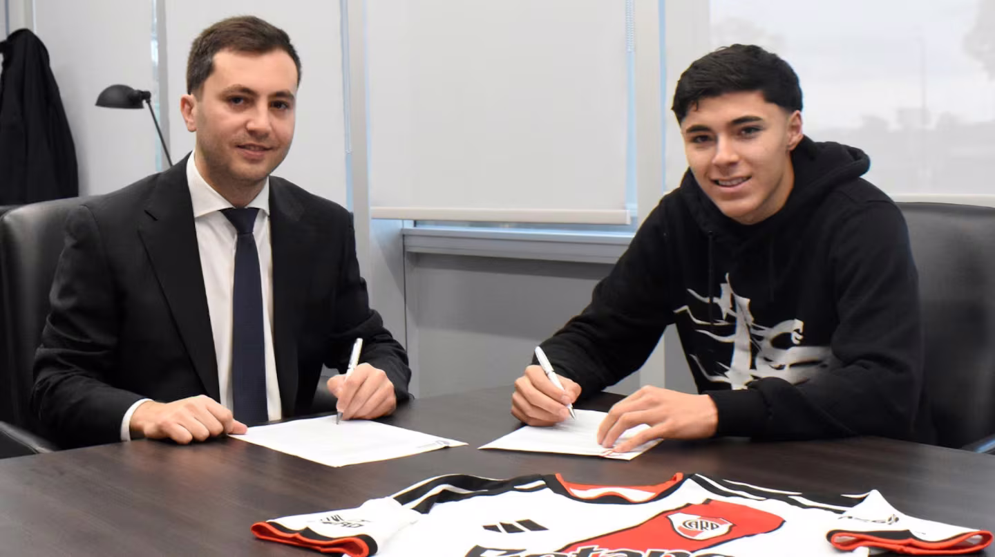 Tobías Andrada, nuevo refuerzo de River.