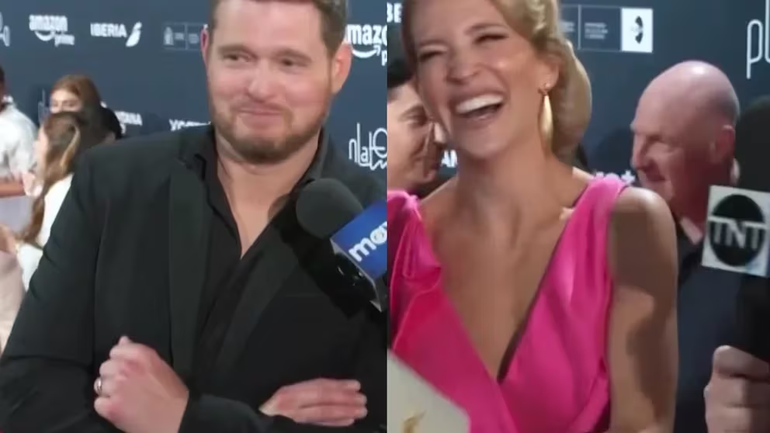 Luisana Lopilato y Michael Bublé. Luisana Lopilato y Michael Bublé.