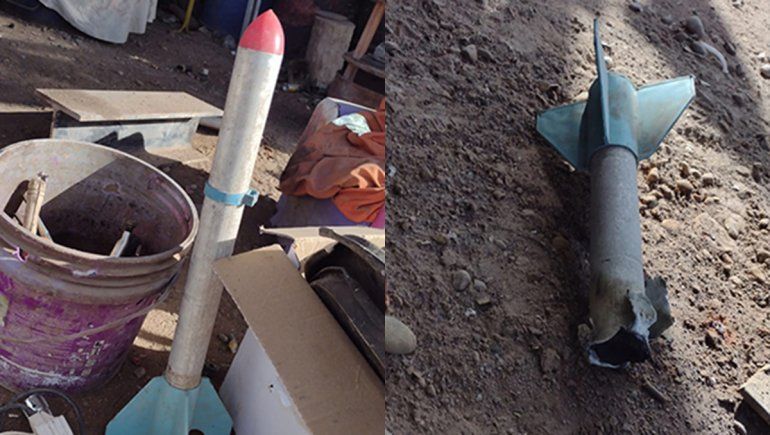 El hombre al que le explotó un cohete antigranizo sufrió heridas en sus ojos