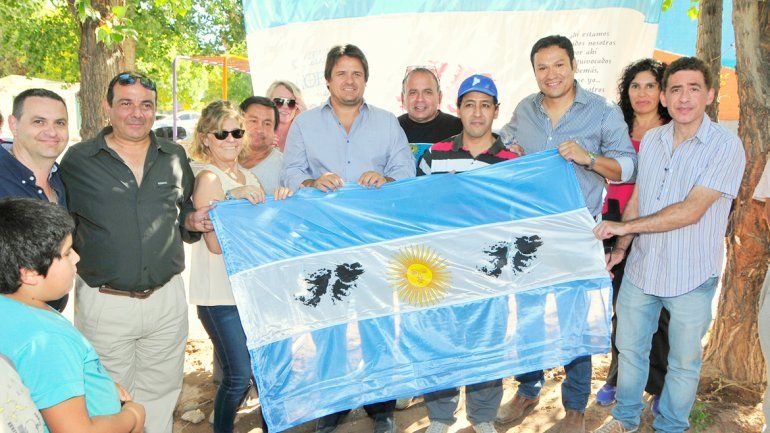 Mariano Gaido y Osvaldo Llancafilo participaron de la jornada.