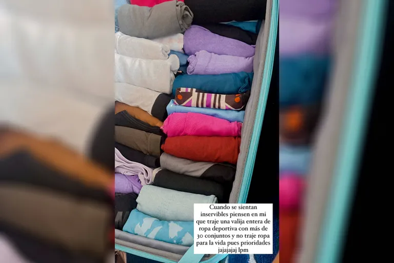 La story de la novia de Lautaro Martínez contando su problema