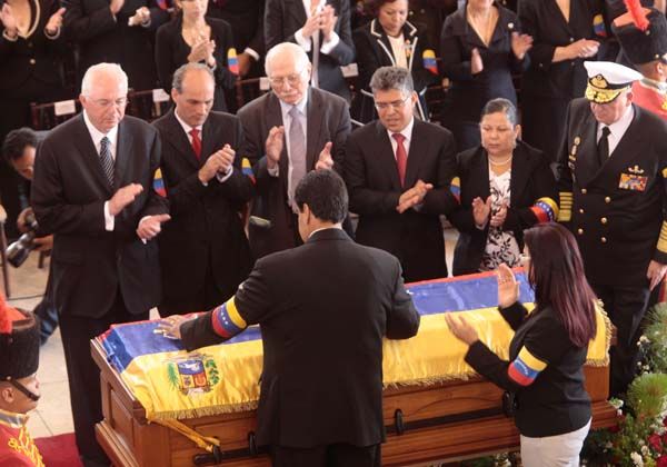 Maduro prometió a Chávez lealtad hasta más allá de la muerte