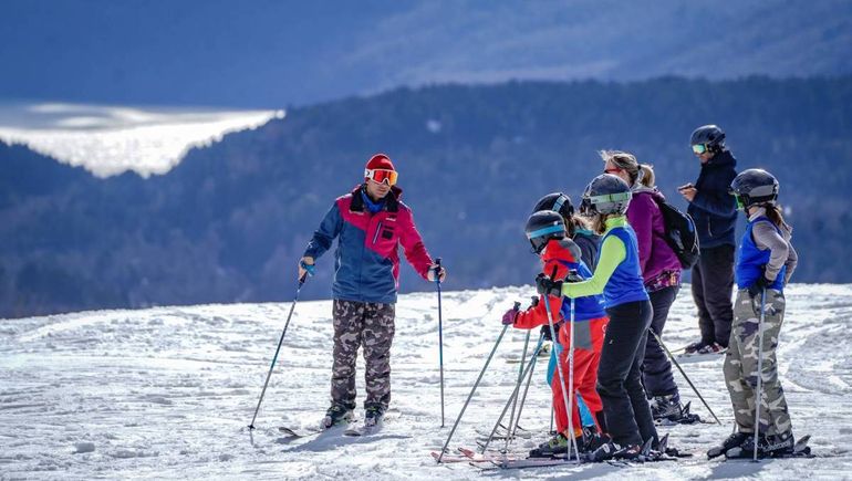 Comenzó en Chapelco el Plan Aprendiendo en la Nieve