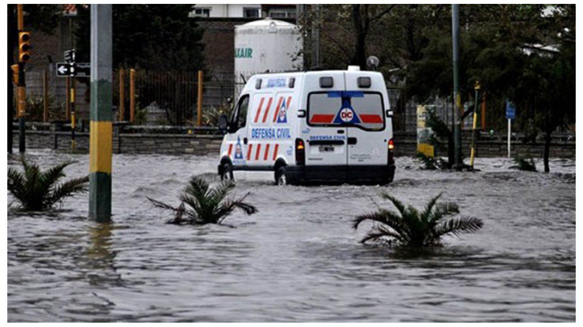 Mar del Plata sigue siendo golpeada por las lluvias