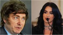 Javier Milei y Lali Espósito Javier Milei y Lali Espósito