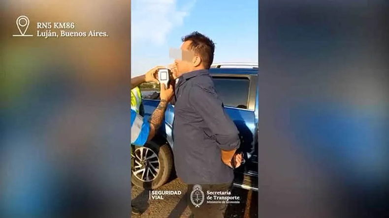 Conductor borracho.
