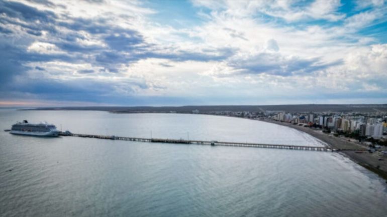 El muelle Luis Piedra Buena
