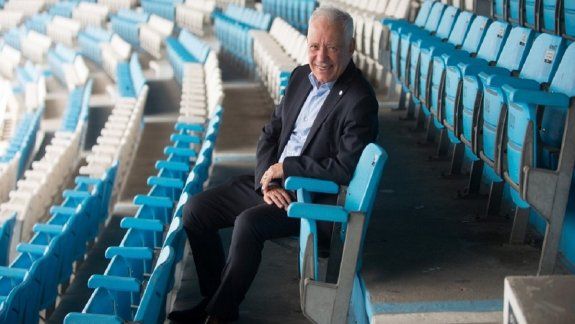 Víctor Blanco, presidente de Racing.