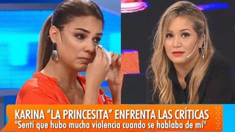 La Princesita se desató e hizo llorar a Marina Calabró