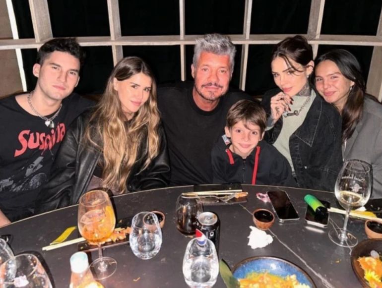 La foto del cumpleaños de Marcelo Tinelli La foto del cumpleaños de Marcelo Tinelli