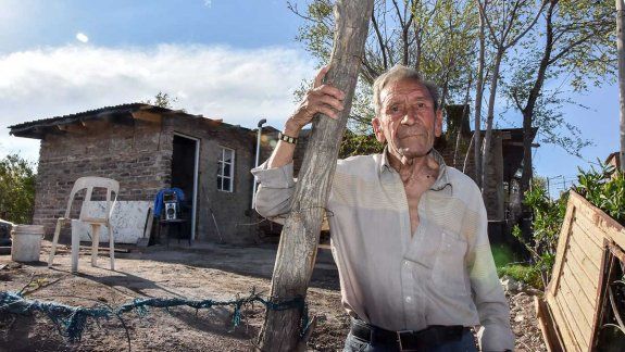 Olegario estrenó su casa