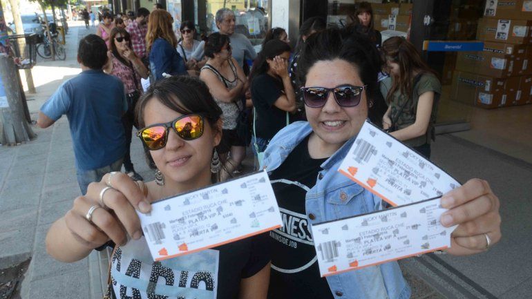 En menos de 24 horas volaron las entradas del sector A para ver el show de Ricky Martin