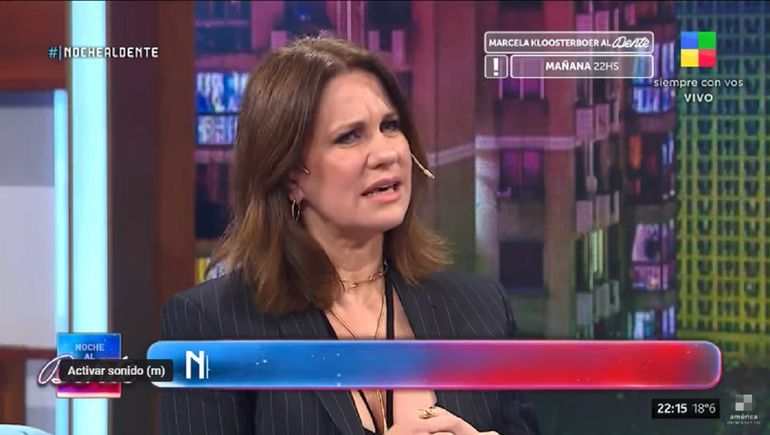 Noche al Dente: Nancy Dupláa reveló qué la hace sufrir