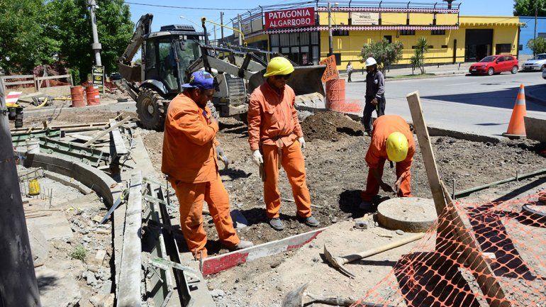 La obra pluvial de Saavedra estará lista en febrero