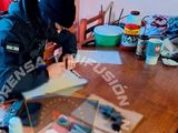 La Policía no solo recuperó herramientas, sino también incautó dos revólveres.