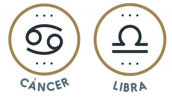 Signos compatibles: cómo se llevan Cáncer y Libra