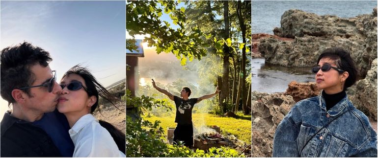 Las fotos de las vacaciones de Esteban Lamothe y Débora Nishimoto Las fotos de las vacaciones de Esteban Lamothe y Débora Nishimoto