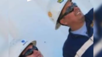 Dolor en el petróleo: la despedida a los trabajadores fallecidos en el choque de Ruta 7