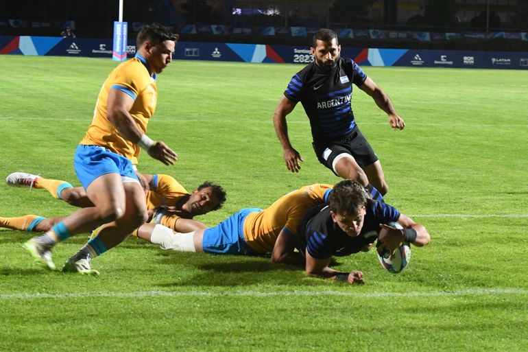 El seleccionado de argentino de rugby enfrentará a Canadá en semifinales. Foto: Sergio Dovio. El seleccionado de argentino de rugby enfrentará a Canadá en semifinales. Foto: Sergio Dovio.