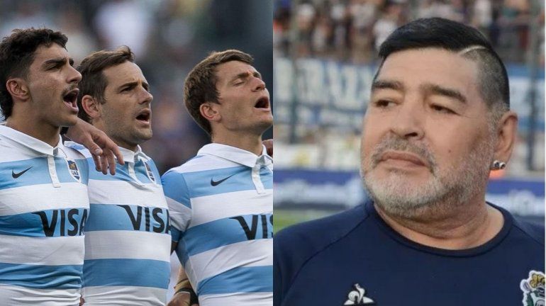 Maradona no tuvo el reconocimiento esperado de parte de Los Pumas.