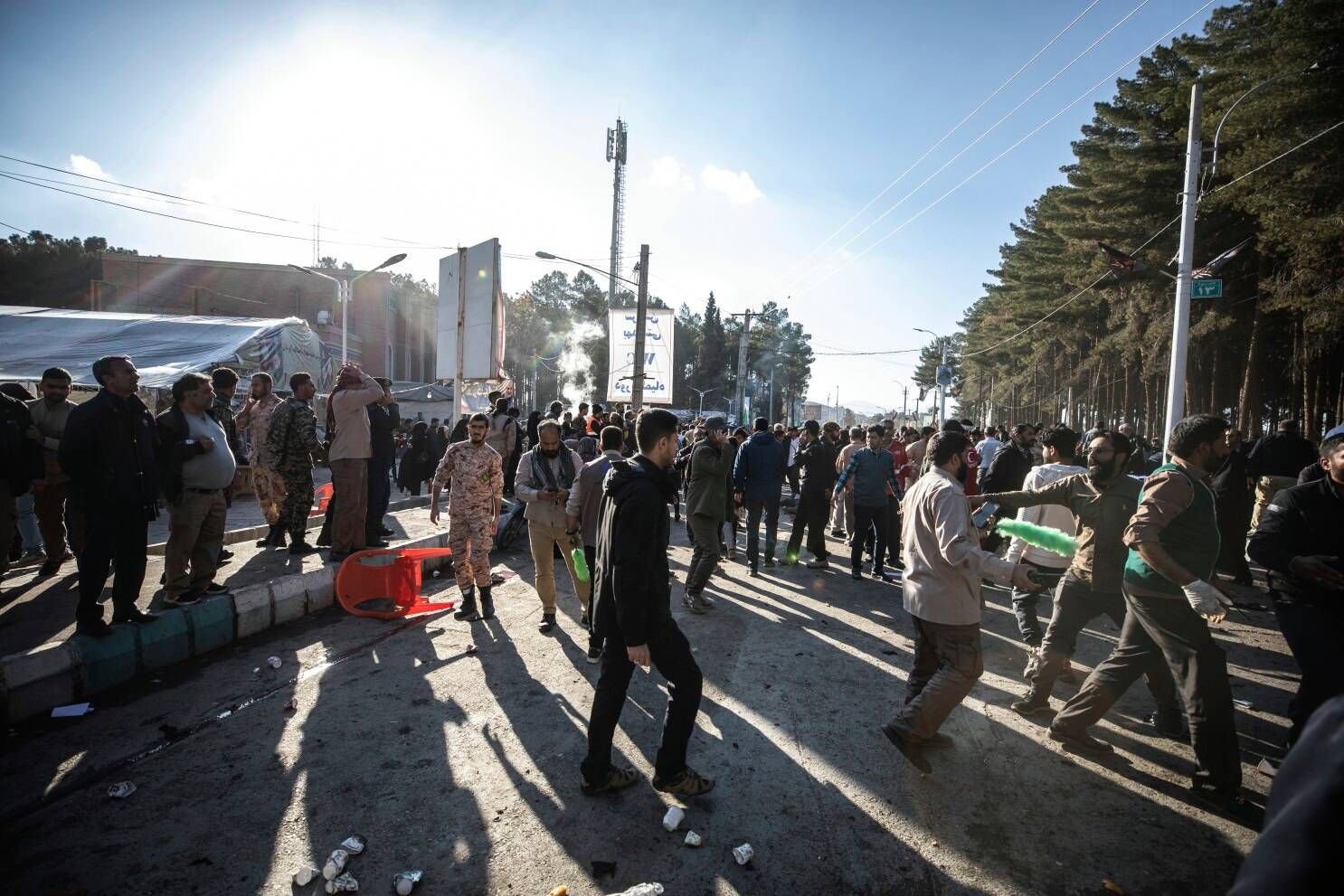 Las dos explosiones en Irán dejaron 103 muertos y 141 heridos. Foto: AP.&nbsp;