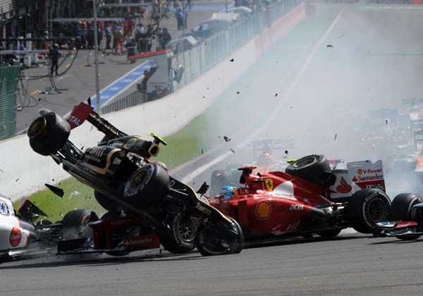 Ferrari reclama profesionalismo tras el incidente en Bélgica