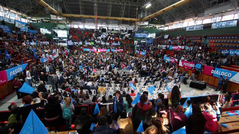 Además del acto, cómo se vivió la previa en el Ruca Che