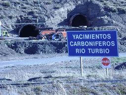 santa cruz: un desprendimiento le fracturo el craneo a un minero de rio turbio