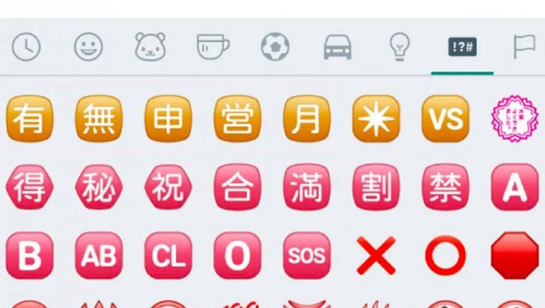 Conocé el significado de los emojis chinos de WhatsApp