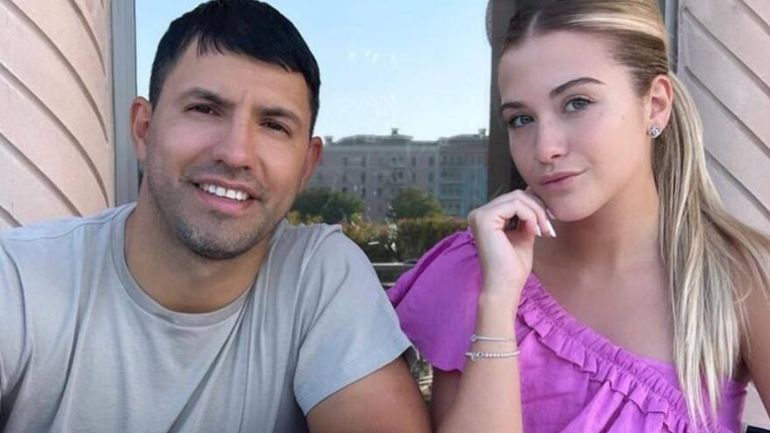 Sofía Calzetti y el Kun Agüero Sofía Calzetti y el Kun Agüero