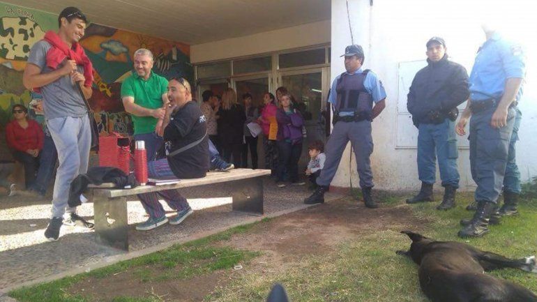 La Escuela también fue evacuada el pasado 10 de septiembre.