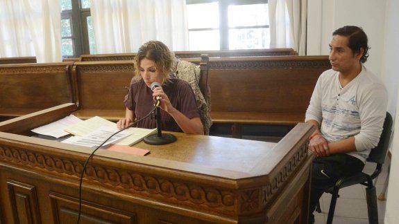 Javier Méndez, en la audiencia donde solicitó la prisión domiciliaria.