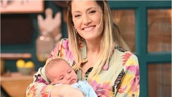 como se despierta mica viciconte junto a su hijo luca como se despierta mica viciconte junto a su hijo luca