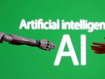 Foto de archivo de una pantalla con las palabras inteligencia artificialDic 14, 2023. REUTERS/Dado Ruvic/