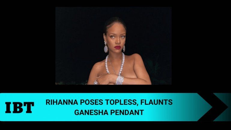 Foto de Rihanna semidesnuda causa molestia en la India