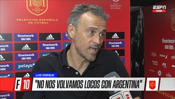 luis enrique menosprecio el triunfo de la argentina ante italia: que dijo luis enrique menosprecio el triunfo de la argentina ante italia: que dijo