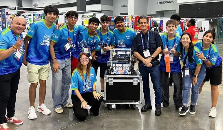 La escuela pública de Neuquén que representó a la Argentina en el Mundial de Robótica