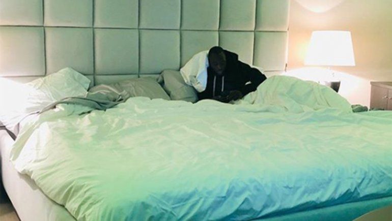 Lukaku se compró un departamento y sorprendió con el tamaño de su cama