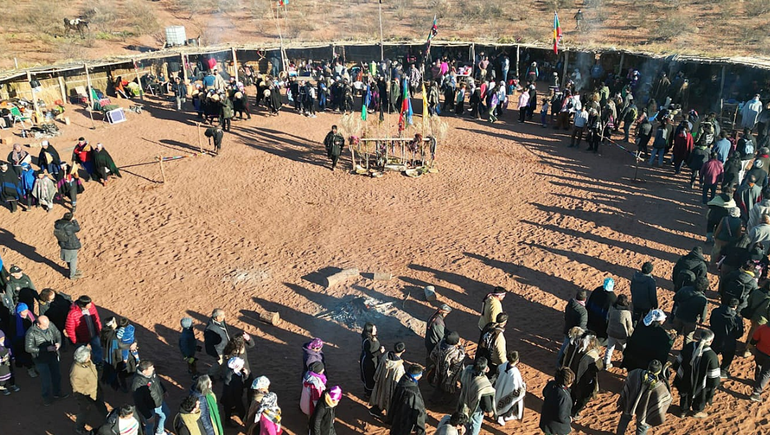 El año nuevo mapuche se celebra durante toda la semana.