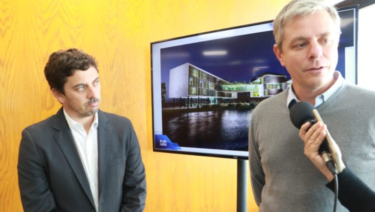 Gaido invitó a YPF para que se sume al proyecto del Polo Tecnológico