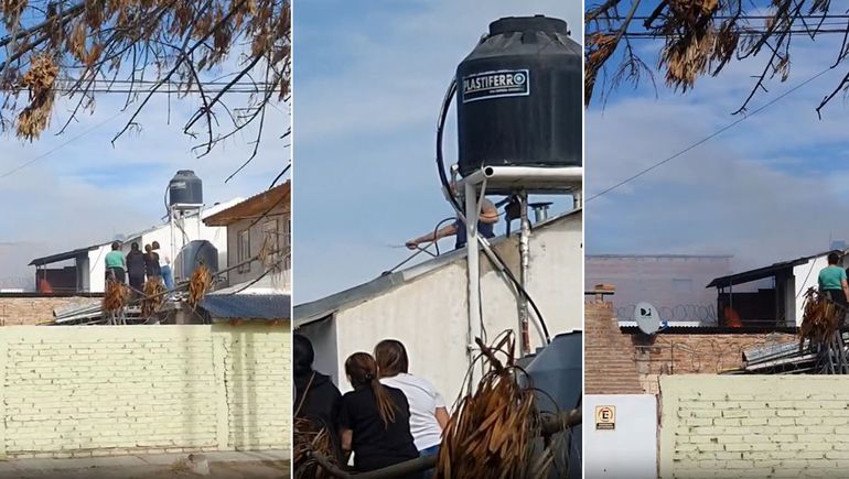 Incendio en un dúplex del barrio Gran Neuquén Sur