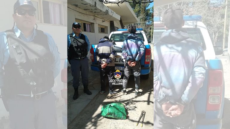 Detenidos en intento de robo de cables de un transformador