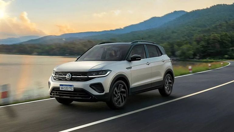 VW T-Cross, uno de los SUV más patentados del mercado local. VW T-Cross, uno de los SUV más patentados del mercado local.
