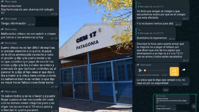 CEM 17: por temor de las familias, hay alumnos que no van a la escuela