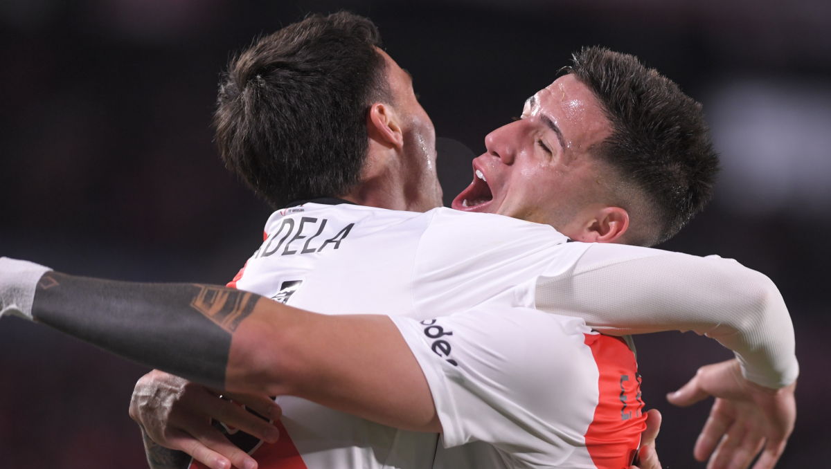 El Millo festejó ante Lanús y ya piensa en la Copa Libertadores